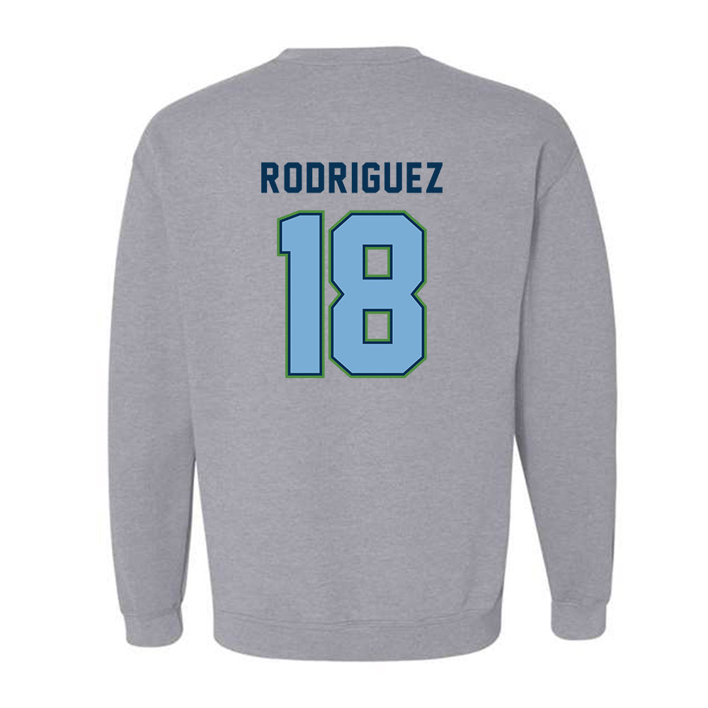 CSU Monterey Bay - NCAA Men's Soccer : Angel Rodriguez - Classic Shersey Crewneck Sweatshirt-1