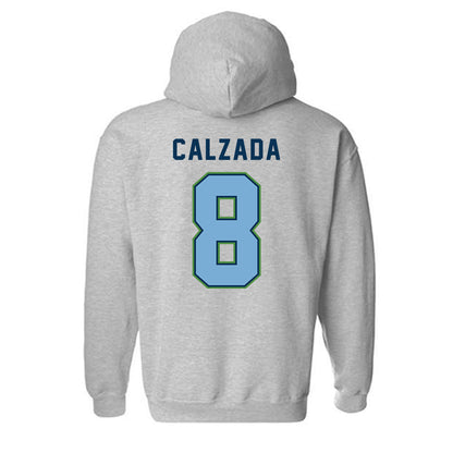 CSU Monterey Bay - NCAA Softball : Catherine Calzada - Classic Shersey Hooded Sweatshirt-1