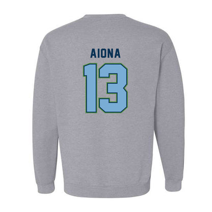 CSU Monterey Bay - NCAA Men's Soccer : Jacob Aiona - Classic Shersey Crewneck Sweatshirt-1