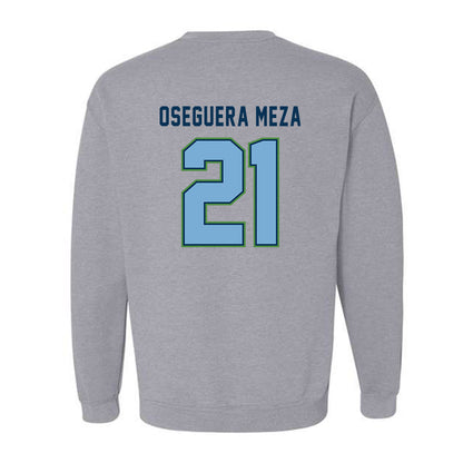 CSU Monterey Bay - NCAA Men's Soccer : Alvaro Oseguera Meza - Classic Shersey Crewneck Sweatshirt-1