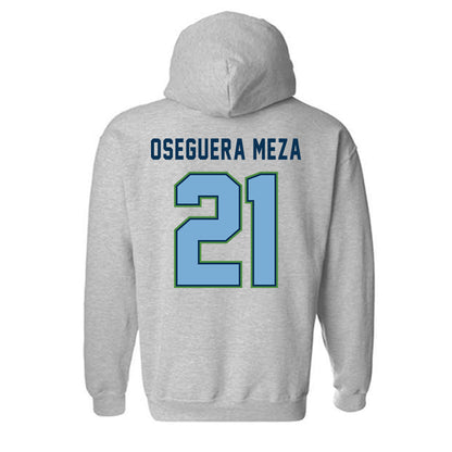 CSU Monterey Bay - NCAA Men's Soccer : Alvaro Oseguera Meza - Classic Shersey Hooded Sweatshirt-1
