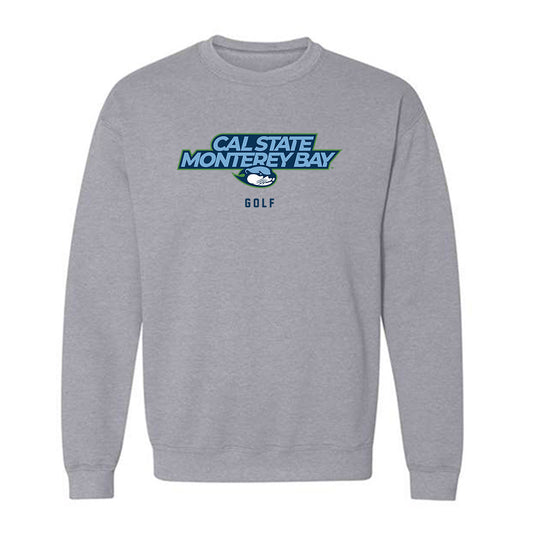 CSU Monterey Bay - NCAA Women's Golf : Morgan Pittman - Classic Shersey Crewneck Sweatshirt-0