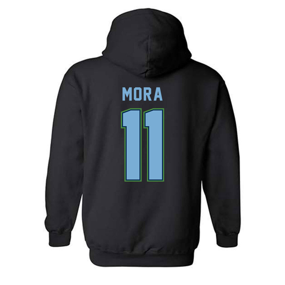 CSU Monterey Bay - NCAA Men's Basketball : Michael Mora - Classic Shersey Hooded Sweatshirt-1