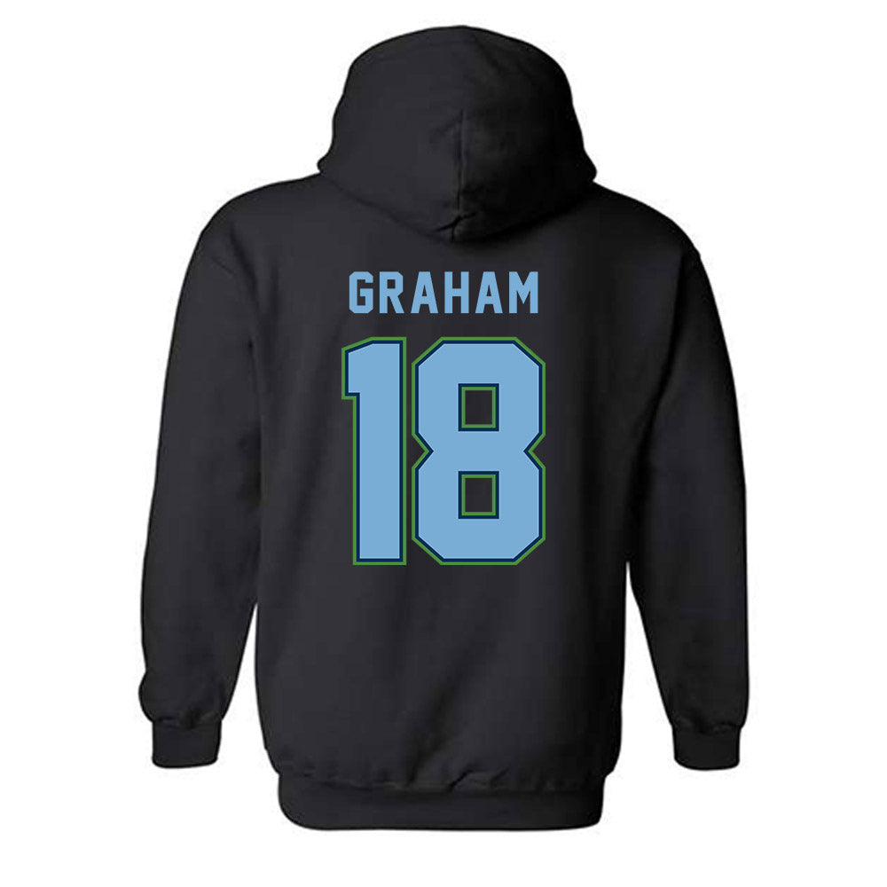 CSU Monterey Bay - NCAA Women's Volleyball : Rilee Graham - Classic Shersey Hooded Sweatshirt-1