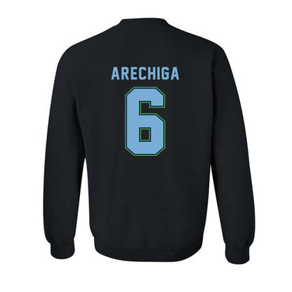 CSU Monterey Bay - NCAA Men's Soccer : Omar Arechiga - Classic Shersey Crewneck Sweatshirt-1