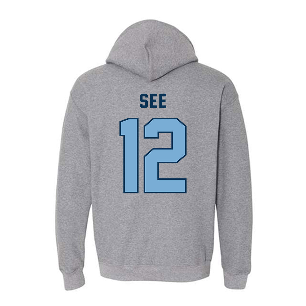 CSU Monterey Bay - NCAA Women's Soccer : Leah See - Classic Shersey Hooded Sweatshirt-1