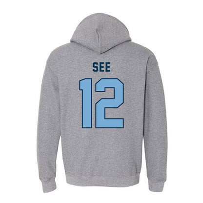CSU Monterey Bay - NCAA Women's Soccer : Leah See - Classic Shersey Hooded Sweatshirt-1