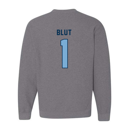 CSU Monterey Bay - NCAA Men's Basketball : Warren Blut - Classic Shersey Crewneck Sweatshirt-1