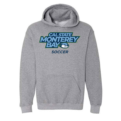 CSU Monterey Bay - NCAA Men's Soccer : Jacob Burnison - Classic Shersey Hooded Sweatshirt-0