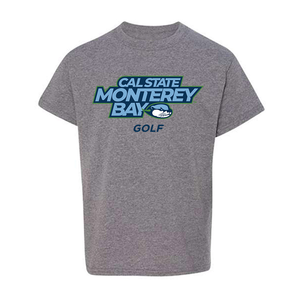 CSU Monterey Bay - NCAA Men's Golf : Zaid Khan - Classic Shersey Youth T-Shirt-0