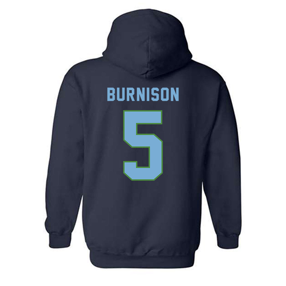 CSU Monterey Bay - NCAA Men's Soccer : Jacob Burnison - Classic Shersey Hooded Sweatshirt-1
