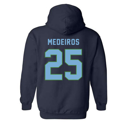 CSU Monterey Bay - NCAA Women's Basketball : Keegan Medeiros - Classic Shersey Hooded Sweatshirt-1