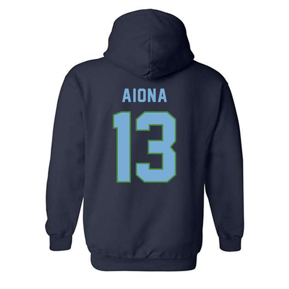 CSU Monterey Bay - NCAA Men's Soccer : Jacob Aiona - Classic Shersey Hooded Sweatshirt-1