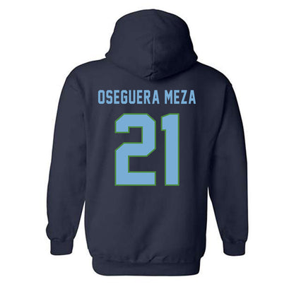 CSU Monterey Bay - NCAA Men's Soccer : Alvaro Oseguera Meza - Classic Shersey Hooded Sweatshirt-1