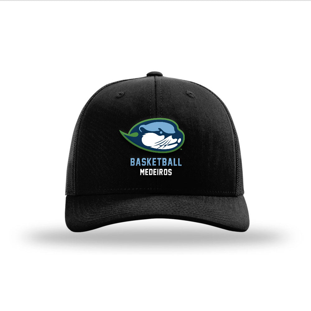 CSU Monterey Bay - NCAA Women's Basketball : Keegan Medeiros - Snapback Trucker Hat-0