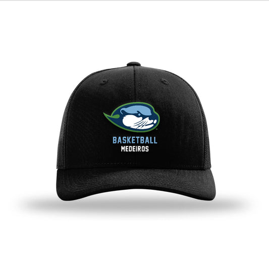 CSU Monterey Bay - NCAA Women's Basketball : Keegan Medeiros - Snapback Trucker Hat-0