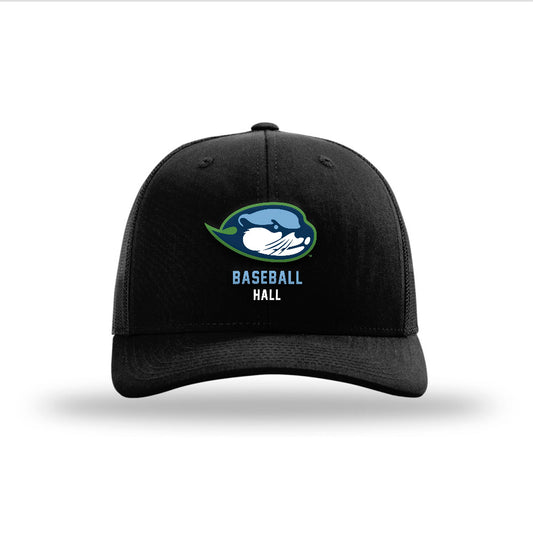 CSU Monterey Bay - NCAA Baseball : Hayden Hall - Snapback Trucker Hat-0