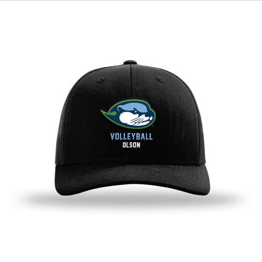CSU Monterey Bay - NCAA Women's Volleyball : Piper Olson - Snapback Trucker Hat-0