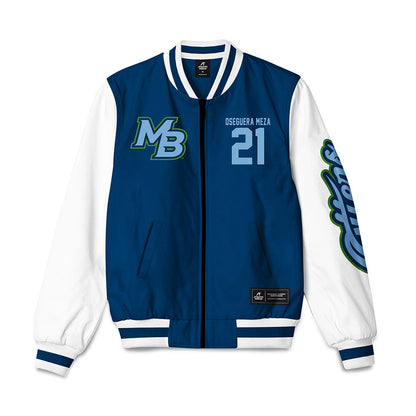 CSU Monterey Bay - NCAA Men's Soccer : Alvaro Oseguera Meza - Bomber Jacket-0