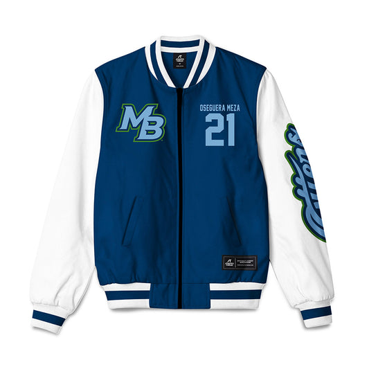 CSU Monterey Bay - NCAA Men's Soccer : Alvaro Oseguera Meza - Bomber Jacket-0