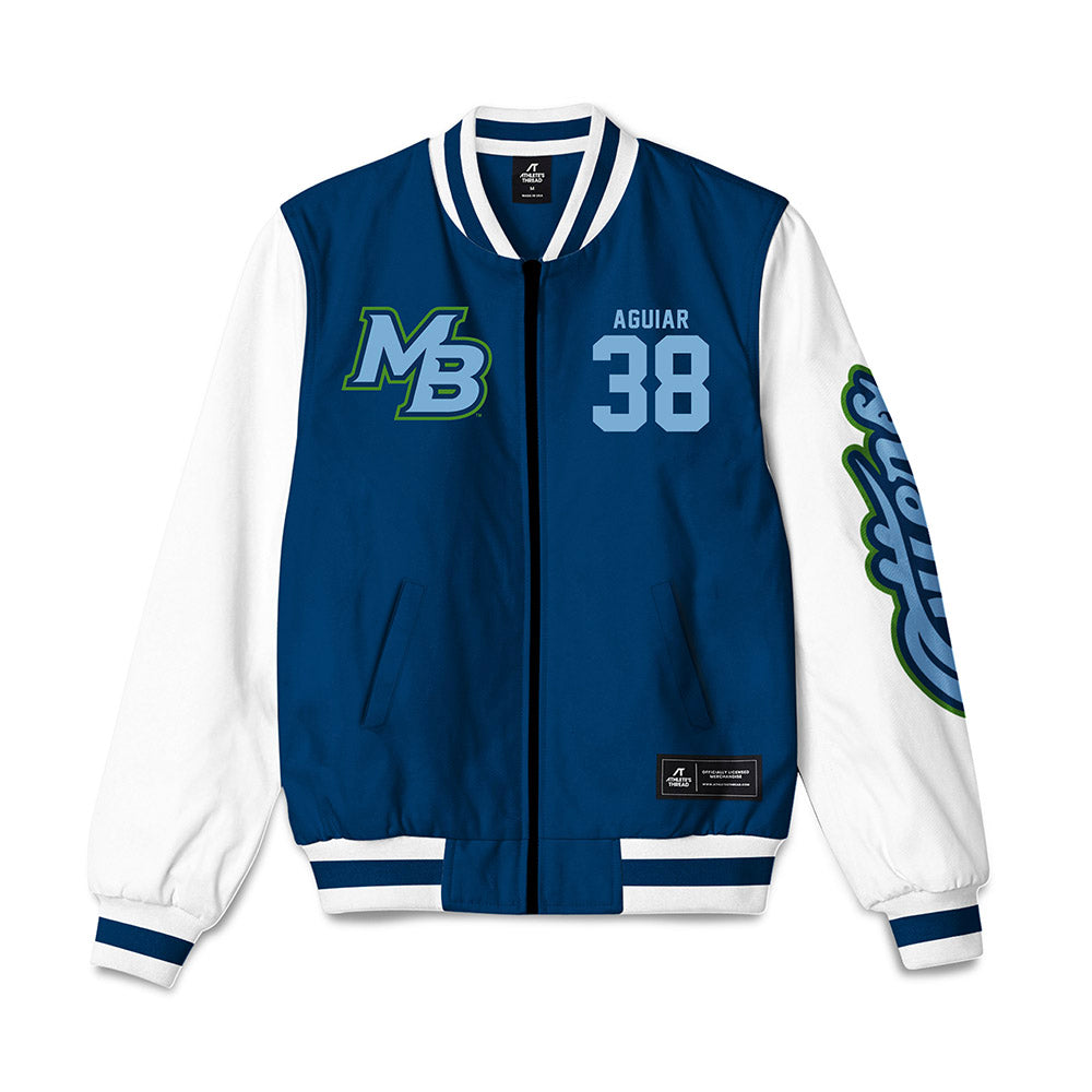 CSU Monterey Bay - NCAA Baseball : Drew Aguiar - Bomber Jacket-0