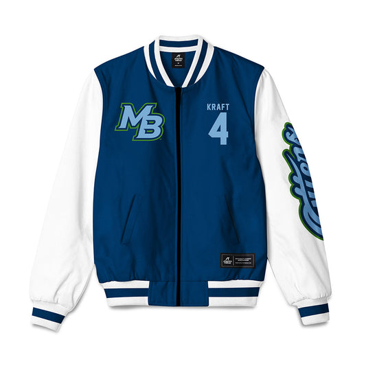 CSU Monterey Bay - NCAA Women's Volleyball : Jenna Kraft - Bomber Jacket-0