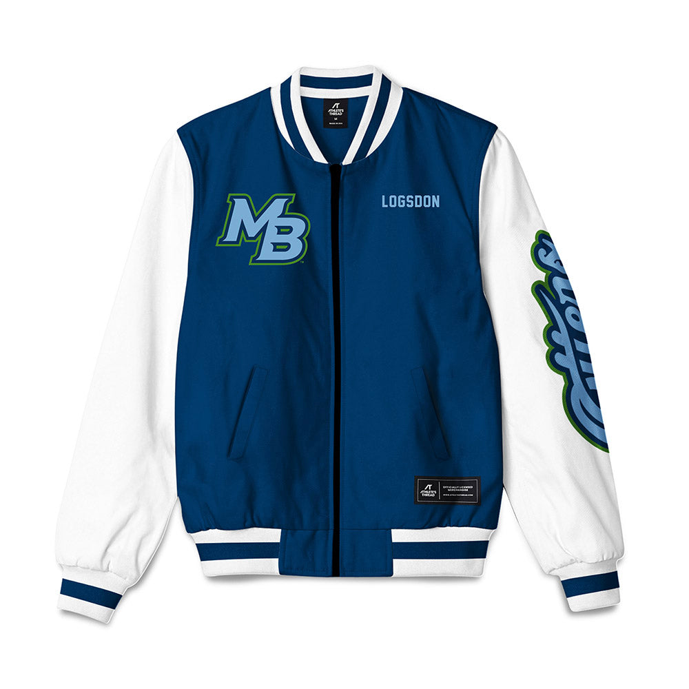 CSU Monterey Bay - NCAA Women's Cross Country : Sidney Logsdon - Bomber Jacket-0