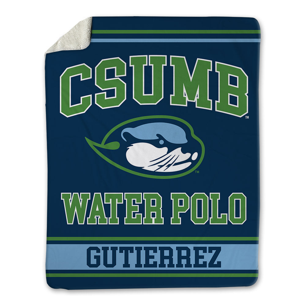 CSU Monterey Bay - NCAA Women's Water Polo : Olivia Gutierrez - Blanket-0