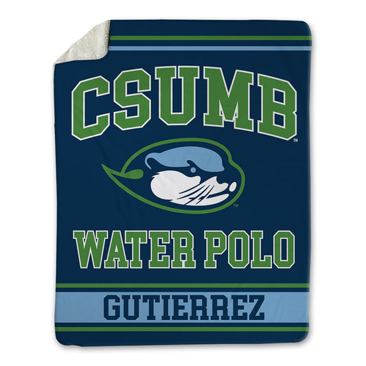 CSU Monterey Bay - NCAA Women's Water Polo : Olivia Gutierrez - Blanket-0