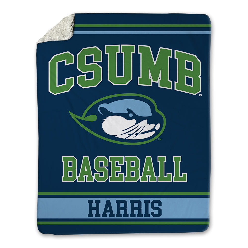 CSU Monterey Bay - NCAA Baseball : Jason Harris - Blanket-0