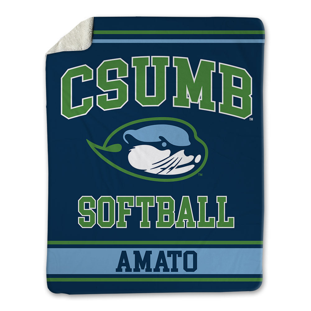 CSU Monterey Bay - NCAA Softball : Brooklyn Amato - Blanket-0