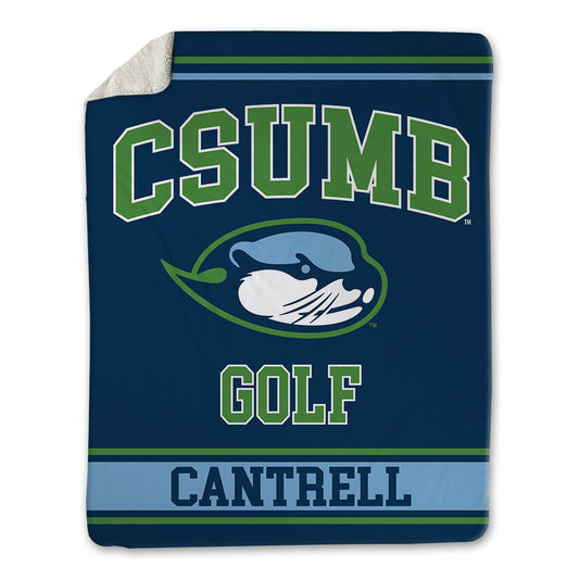 CSU Monterey Bay - NCAA Men's Golf : Kash Cantrell - Blanket-0