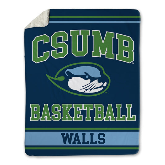 CSU Monterey Bay - NCAA Women's Basketball : Riley Walls - Blanket-0