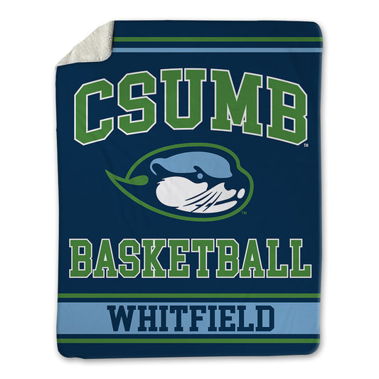 CSU Monterey Bay - NCAA Women's Basketball : Cheyanne Whitfield - Blanket-0