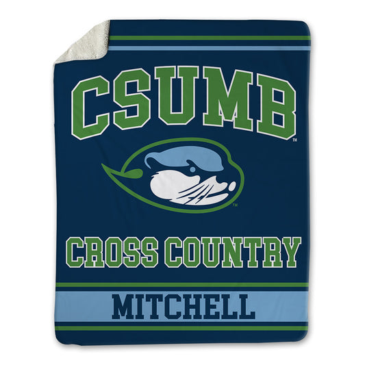 CSU Monterey Bay - NCAA Women's Cross Country : Cadence Mitchell - Blanket-0