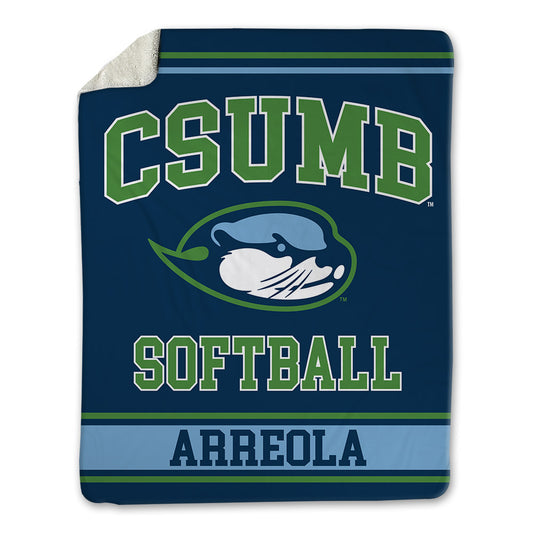 CSU Monterey Bay - NCAA Softball : Anahi Arreola - Blanket-0