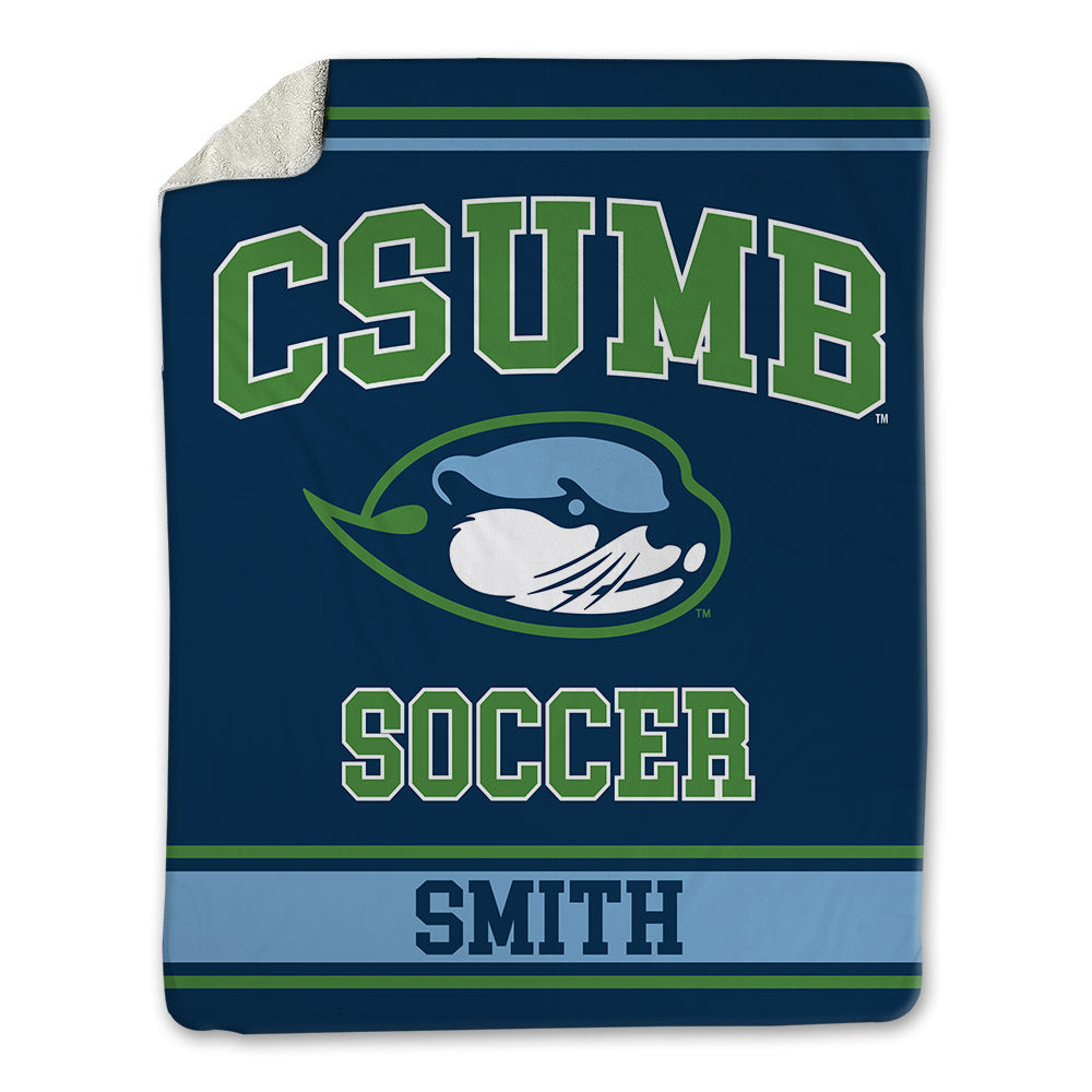 CSU Monterey Bay - NCAA Men's Soccer : Damon Smith - Blanket-0