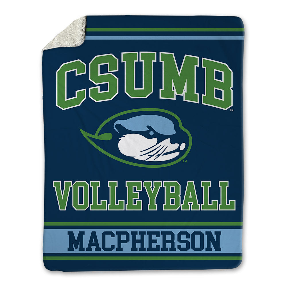 CSU Monterey Bay - NCAA Women's Volleyball : Sofia MacPherson - Blanket-0