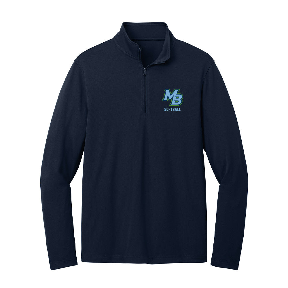 CSU Monterey Bay - NCAA Softball : Jordan Knutson - Lightweight Quarter Zip Jacket-0