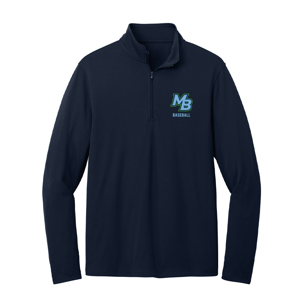 CSU Monterey Bay - NCAA Baseball : Drew Aguiar - Lightweight Quarter Zip Jacket-0