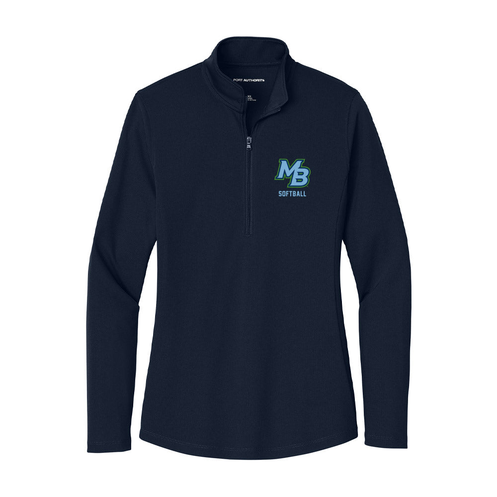 CSU Monterey Bay - NCAA Softball : Nevaeh Martinez - Women's Lightweight Quarter Zip Jacket-0
