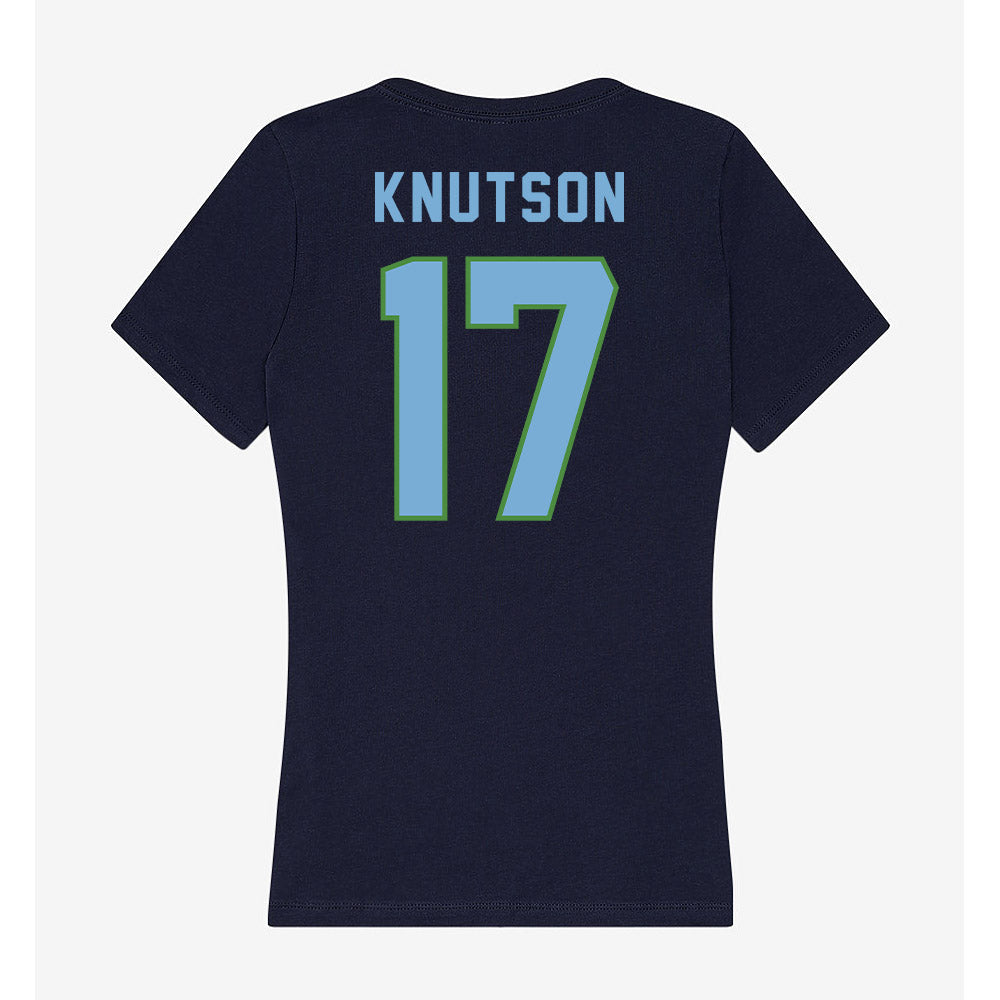 CSU Monterey Bay - NCAA Softball : Jordan Knutson - Classic Shersey Women's V-Neck T-Shirt-1