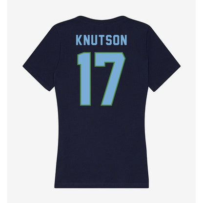 CSU Monterey Bay - NCAA Softball : Jordan Knutson - Classic Shersey Women's V-Neck T-Shirt-1
