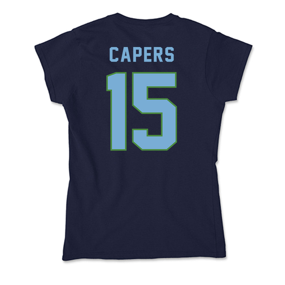 CSU Monterey Bay - NCAA Women's Basketball : Sasha Capers - Classic Shersey Soft Style Women’s T-Shirt-1