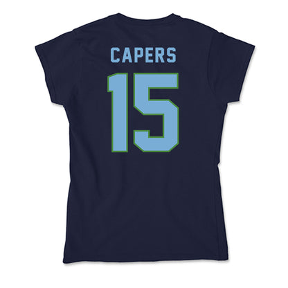 CSU Monterey Bay - NCAA Women's Basketball : Sasha Capers - Classic Shersey Soft Style Women’s T-Shirt-1