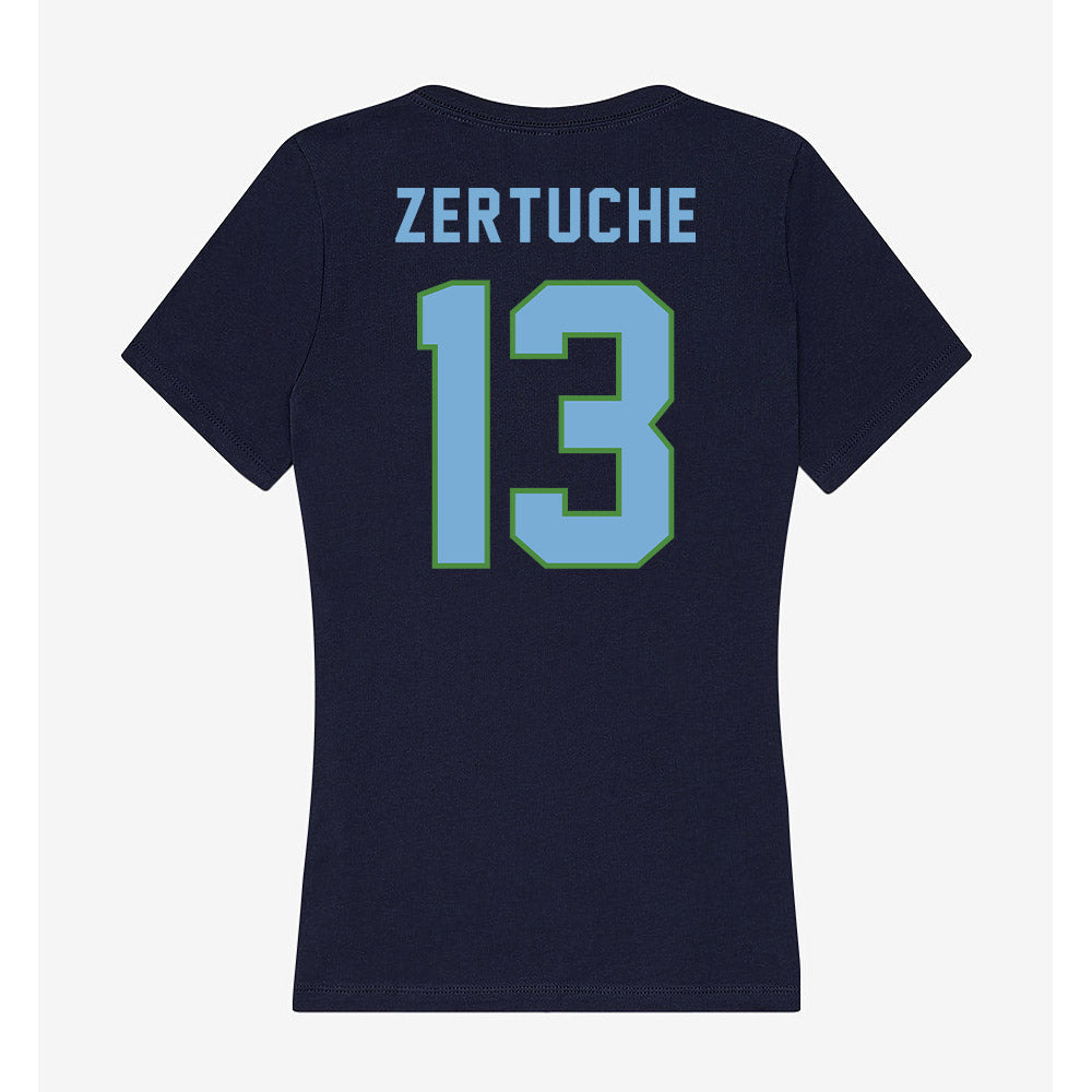 CSU Monterey Bay - NCAA Baseball : Noah Zertuche - Classic Shersey Women's V-Neck T-Shirt-1