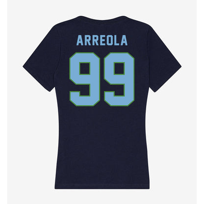 CSU Monterey Bay - NCAA Softball : Anahi Arreola - Classic Shersey Women's V-Neck T-Shirt-1