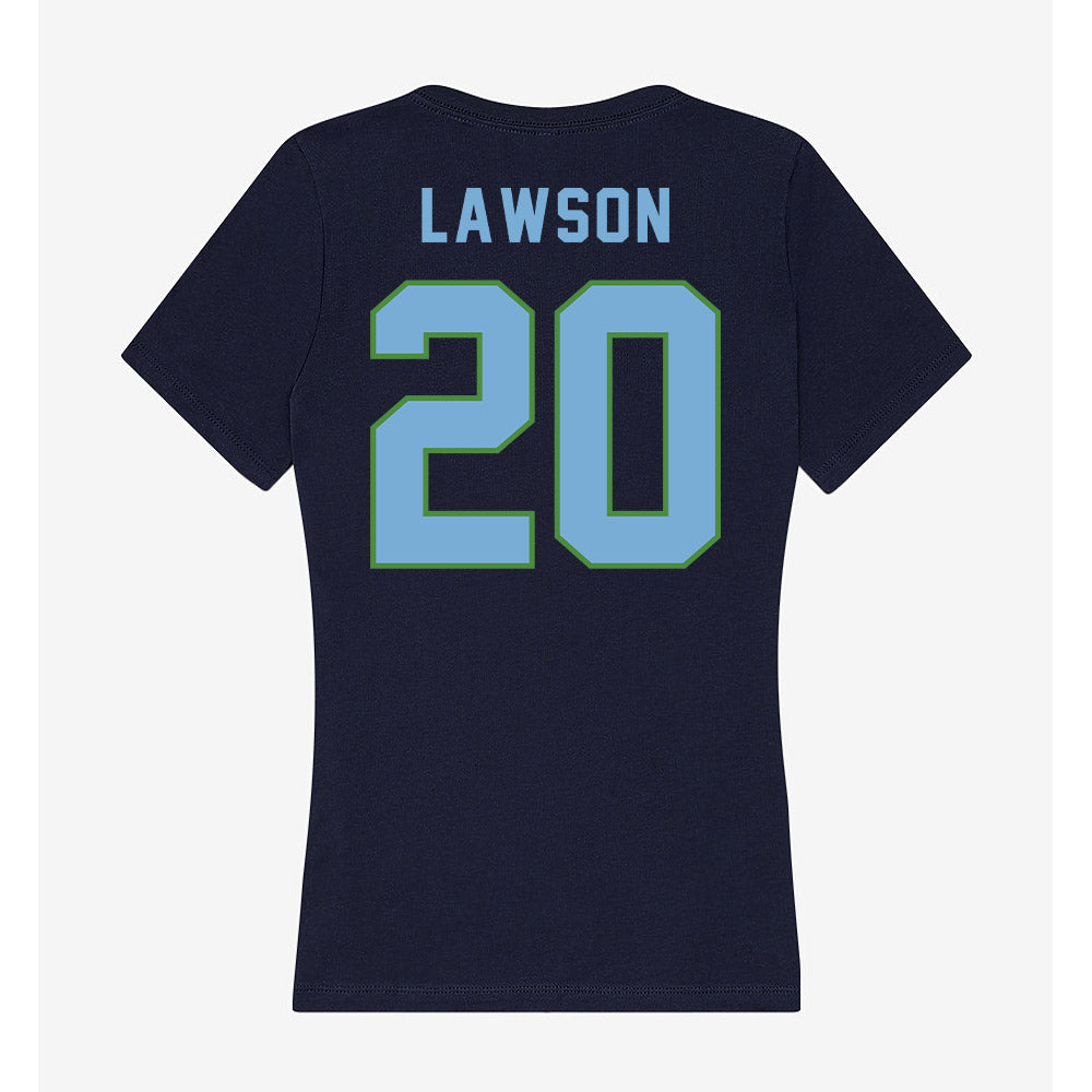CSU Monterey Bay - NCAA Softball : Aniya Lawson - Classic Shersey Women's V-Neck T-Shirt-1