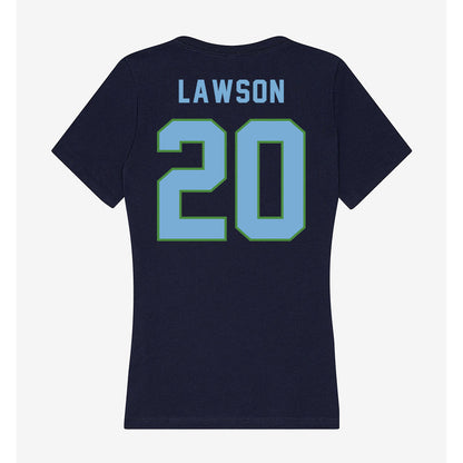 CSU Monterey Bay - NCAA Softball : Aniya Lawson - Classic Shersey Women's V-Neck T-Shirt-1
