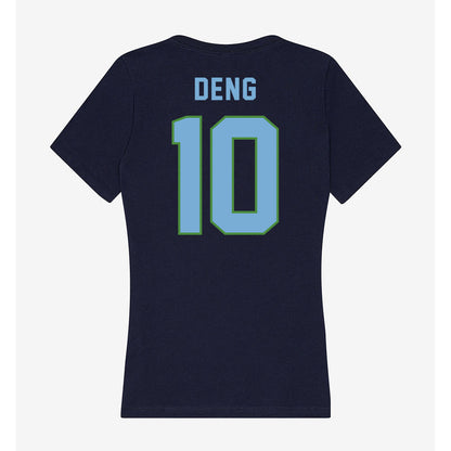 CSU Monterey Bay - NCAA Men's Basketball : Chol Deng - Classic Shersey Women's V-Neck T-Shirt-1